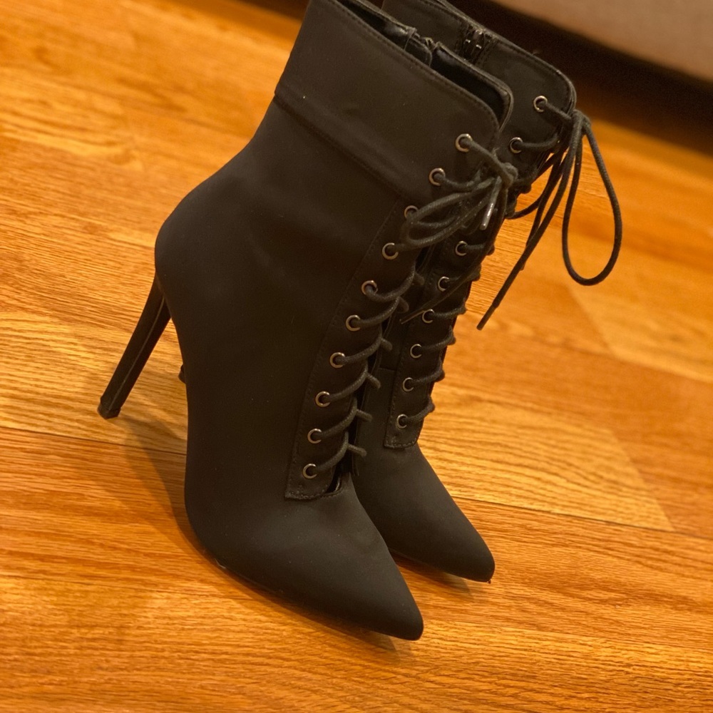 Black booties